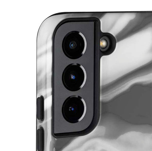Grey Marble Ink Galaxy S22 Plus Pro Case