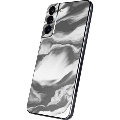 Grey Marble Ink Galaxy S22 Plus Skin
