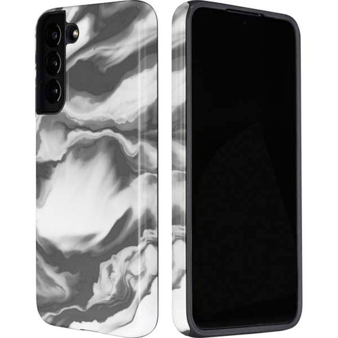 Grey Marble Ink Galaxy S22 Pro Case