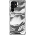 Grey Marble Ink Galaxy S22 Ultra Clear Case