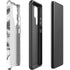 Grey Marble Ink Galaxy S22 Ultra Pro Case