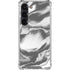 Grey Marble Ink Galaxy S23 Clear Case
