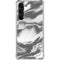 Grey Marble Ink Galaxy S23 Plus Clear Case