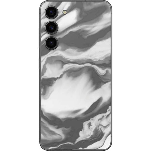 Grey Marble Ink Galaxy S23 Plus Skin