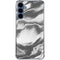 Grey Marble Ink Galaxy S24 Clear Case