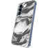 Grey Marble Ink Galaxy S24 Clear Case
