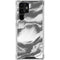 Grey Marble Ink Galaxy S24 Ultra Clear Case