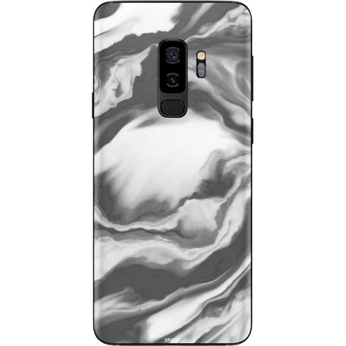 Grey Marble Ink Galaxy S9 Plus Skin