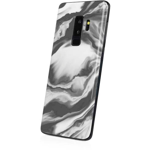 Grey Marble Ink Galaxy S9 Plus Skin