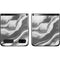 Grey Marble Ink Galaxy Z Flip Skin