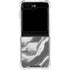 Grey Marble Ink Galaxy Z Flip5 5G Clear Case
