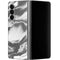Grey Marble Ink Galaxy Z Fold4 5G Skin