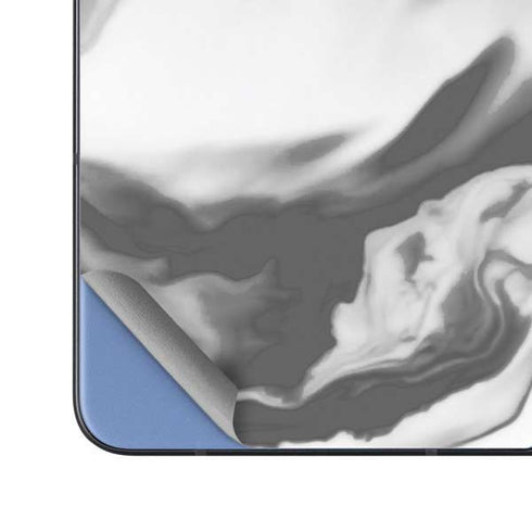 Grey Marble Ink Galaxy Z Fold5 5G Skin
