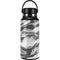 Grey Marble Ink Hydro Flask 32oz Wide Mouth Skin