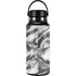 Grey Marble Ink Hydro Flask 32oz Wide Mouth Skin