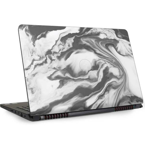Grey Marble Ink Dell Inspiron Skin