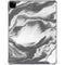 Grey Marble Ink iPad Pro 12.9in (2020) Clear Case