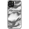 Grey Marble Ink iPhone 11 Pro Clear Case
