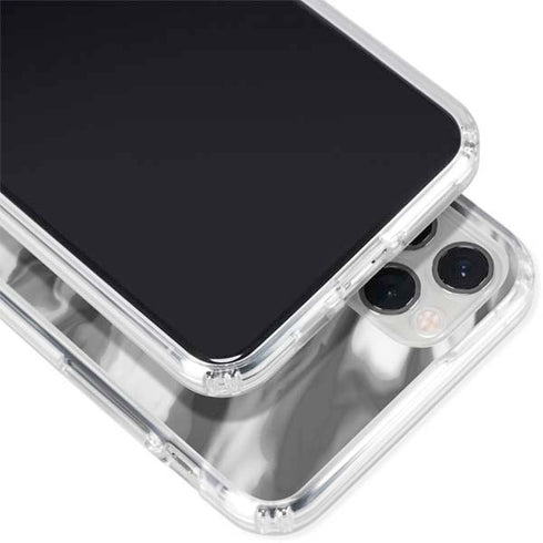 Grey Marble Ink iPhone 11 Pro Clear Case