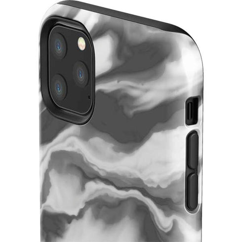 Grey Marble Ink iPhone 11 Pro Max Impact Case