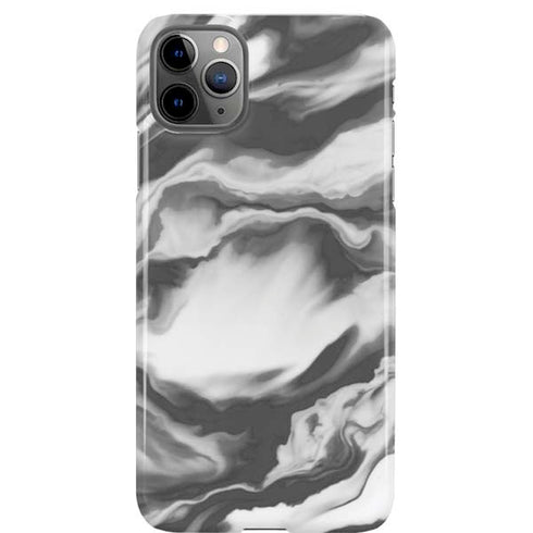 Grey Marble Ink iPhone 11 Pro Max Lite Case