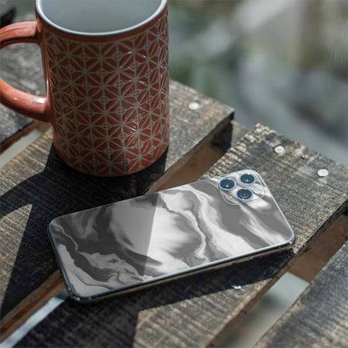 Grey Marble Ink iPhone 11 Pro Max Skin