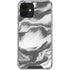 Grey Marble Ink iPhone 12 Clear Case