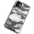 Grey Marble Ink iPhone 12 Clear Case