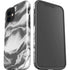 Grey Marble Ink iPhone 12 Impact Case