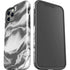 Grey Marble Ink iPhone 12 Pro Impact Case