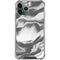 Grey Marble Ink iPhone 12 Pro Max Clear Case