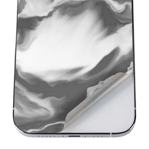 Grey Marble Ink iPhone 12 Pro Max Skin