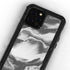 Grey Marble Ink iPhone 12 Pro Waterproof Case