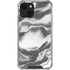 Grey Marble Ink iPhone 13 Clear Case