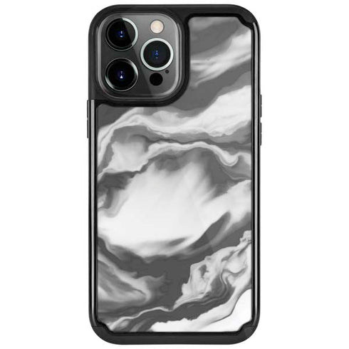Grey Marble Ink iPhone 13 Pro Cargo Case