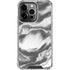 Grey Marble Ink iPhone 13 Pro Clear Case