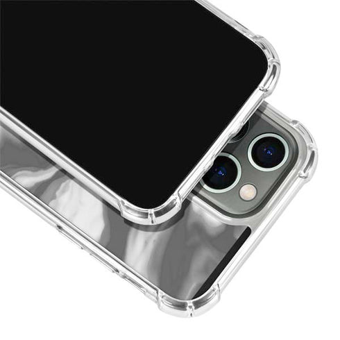 Grey Marble Ink iPhone 13 Pro Clear Case