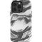 Grey Marble Ink iPhone 13 Pro Impact Case