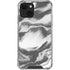 Grey Marble Ink iPhone 14 Clear Case