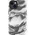 Grey Marble Ink iPhone 14 Plus Impact Case