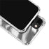 Grey Marble Ink iPhone 14 Plus Clear Case