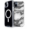 Grey Marble Ink iPhone 15 Plus MagSafe Case