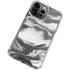 Grey Marble Ink iPhone 14 Pro Clear Case