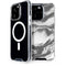 Grey Marble Ink iPhone 15 Pro MagSafe Case