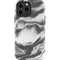 Grey Marble Ink iPhone 14 Pro Max Impact Case