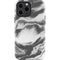 Grey Marble Ink iPhone 15 Pro Max Impact Case