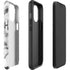 Grey Marble Ink iPhone 15 Pro Max Impact Case