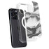 Grey Marble Ink iPhone 15 Pro Max MagSafe Case