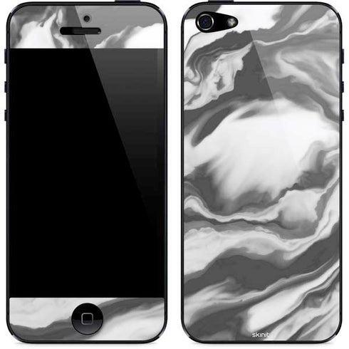 Grey Marble Ink iPhone 5/5s/5SE Skin