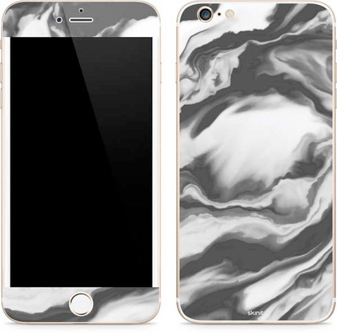 Grey Marble Ink iPhone 6/6s Plus Skin